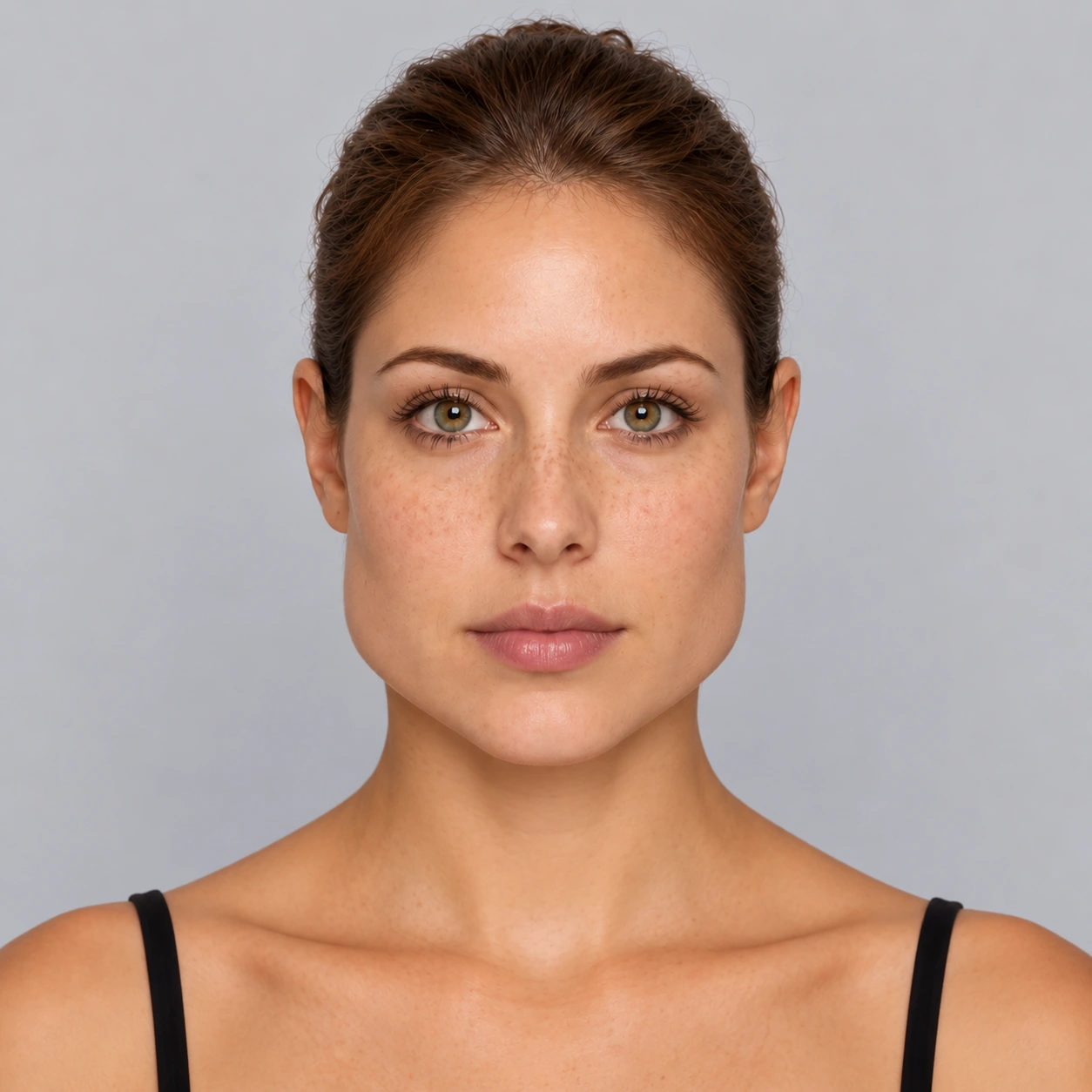 Diamond face shape example